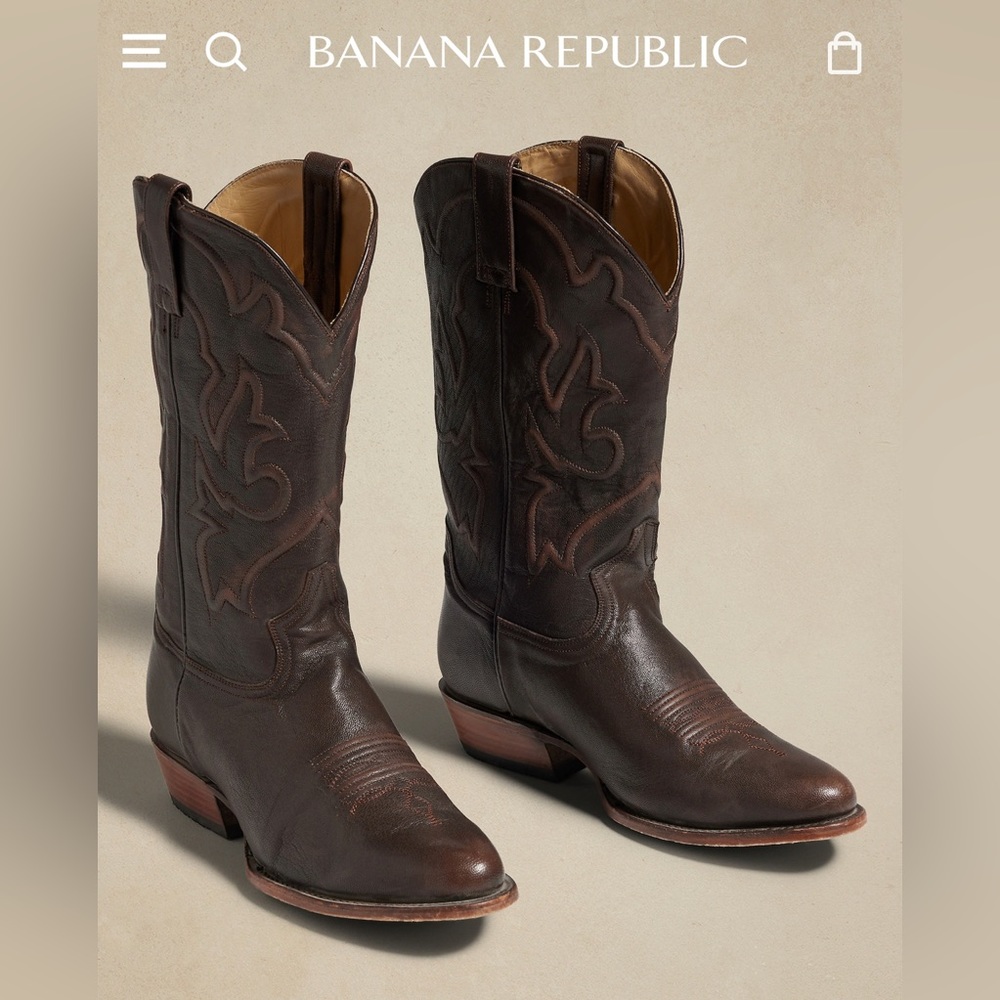 STETSON | CARLISLE BOOT | DARK BROWN sz 10